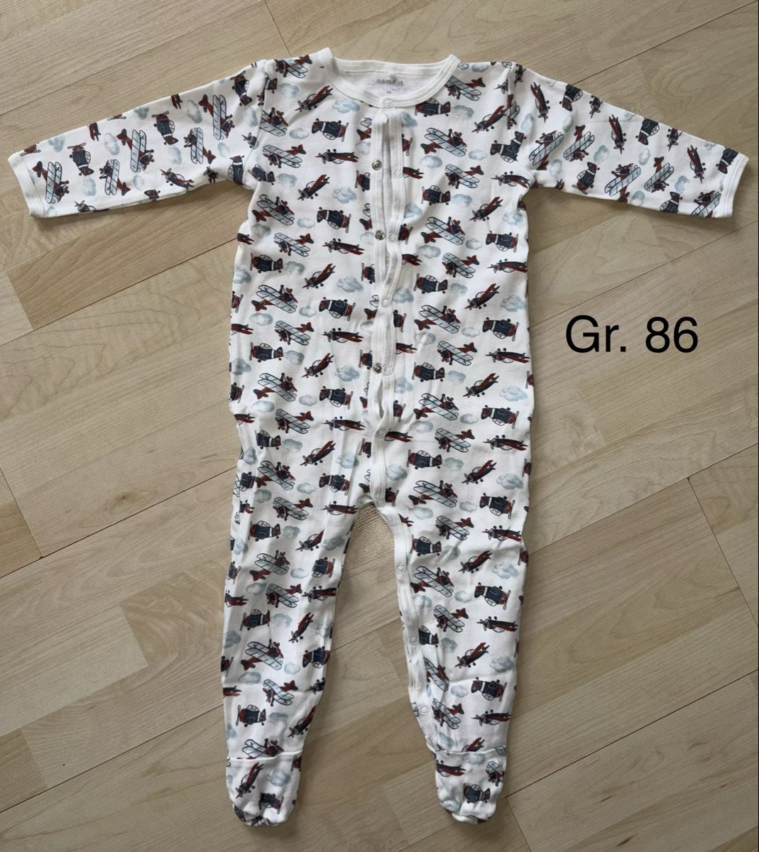 Name It Pigiama & Simili: Pyjama Gr. 86 mit Flugzeugmuster, Top Zustand – Usato da Meisterschwanden venduto da beauty26.