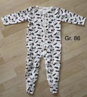 Pyjama Gr. 86 mit Flugzeugmuster, Top Zustand