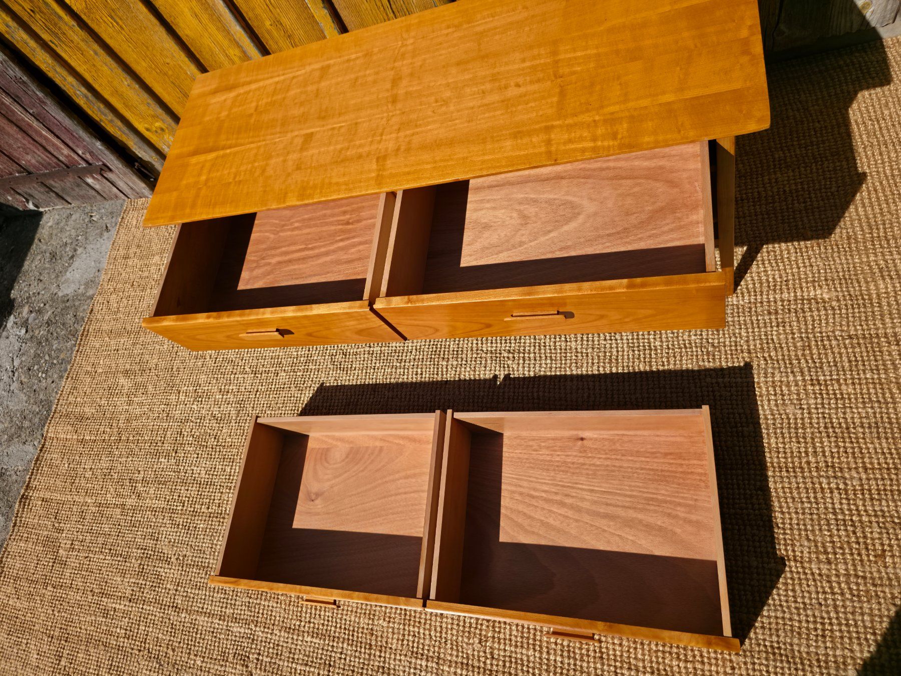 Cassettiere: Mid-Century Vintage  Original Sideboard/Kommode Cherry – Usato da Haslen AI venduto da Vintagelix 2