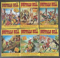 Buffalo Bill, Bastei, Western, 6 Stk, Top Zustand!