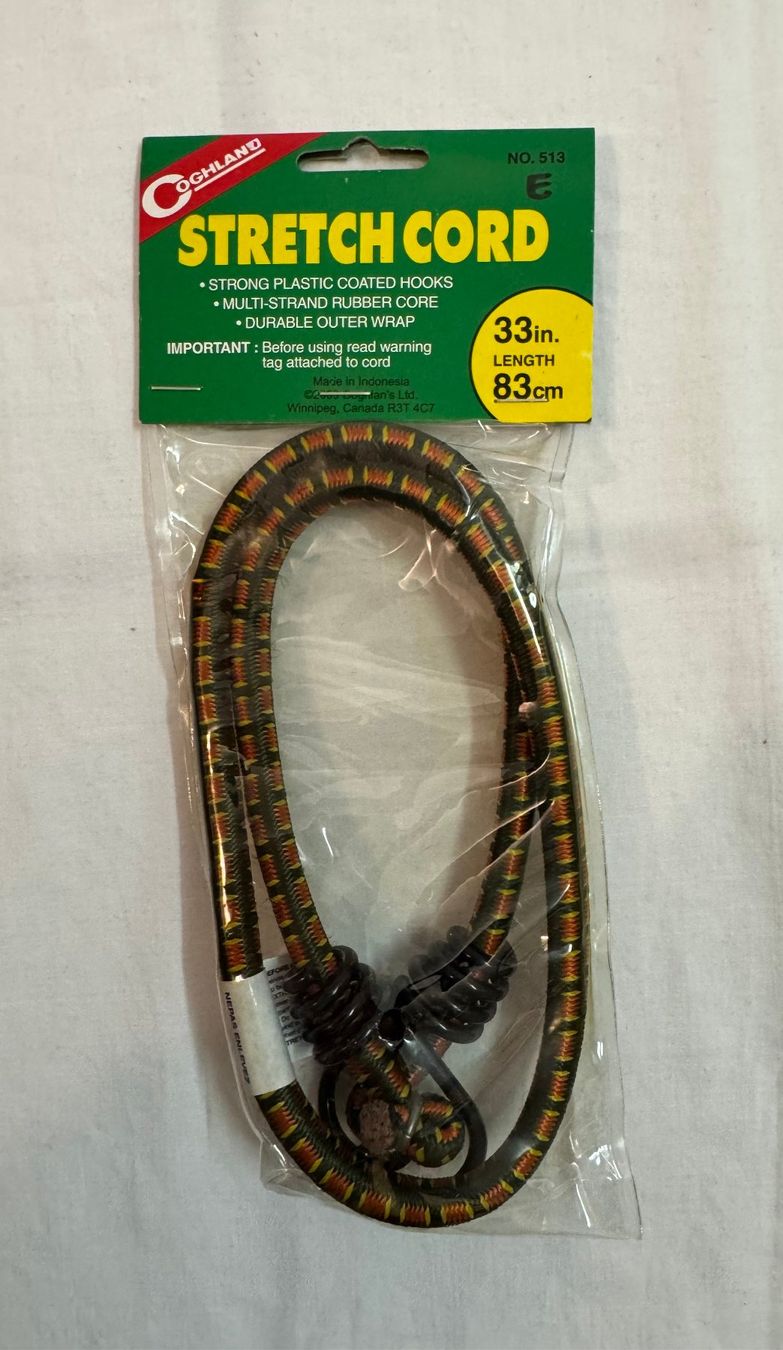 Corde: Universal-Gepäckspanner / Spanngummi / Gummizug 83cm – Nuovo e nell'imballaggio originale da Wil SG venduto da Midaco