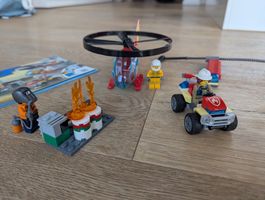 LEGO City Einsatz mit dem Feuerwehrhubschrauber 60248 kompl.