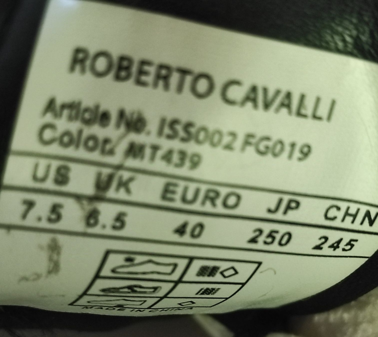 Roberto Cavalli Damenschuhe: Baskets Roberto Cavalli p.40 – Gebraucht aus Renens VD von cla_7zv5 3