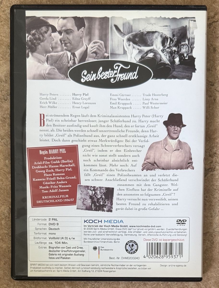 Tutti i DVDs: SEIN BESTER FREUND – Nuovo (secondo la descrizione) da Dietikon venduto da AndreaSch01 1