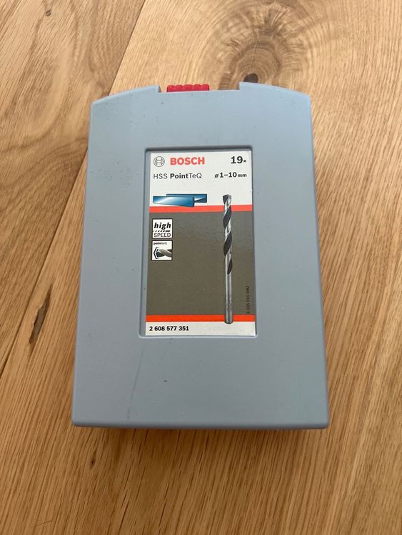Bosch Professional Metallbohrer-Set, 25-teilig – HSS-R, Ø 1–13 Mm, In Metallkassette, Für Stahl & Metall