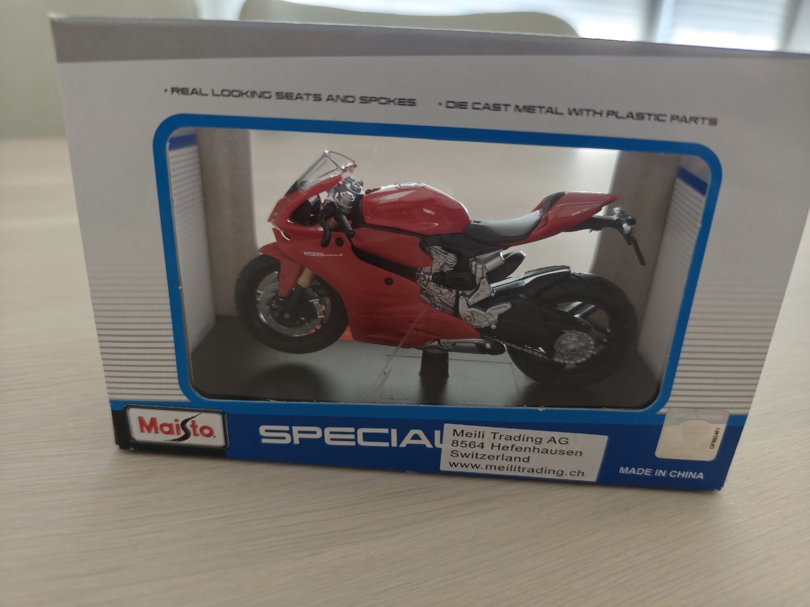 Maisto Kit di modellismo & Modellini statici: Ducati 1199 Panigale Modell – Nuovo e nell'imballaggio originale da Zuckenriet venduto da bm2_88l9 1