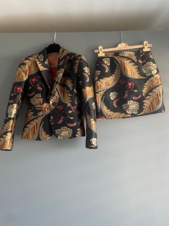 DSQUARED2, Blazer und Minirock, Italienische Gr.40, Neu