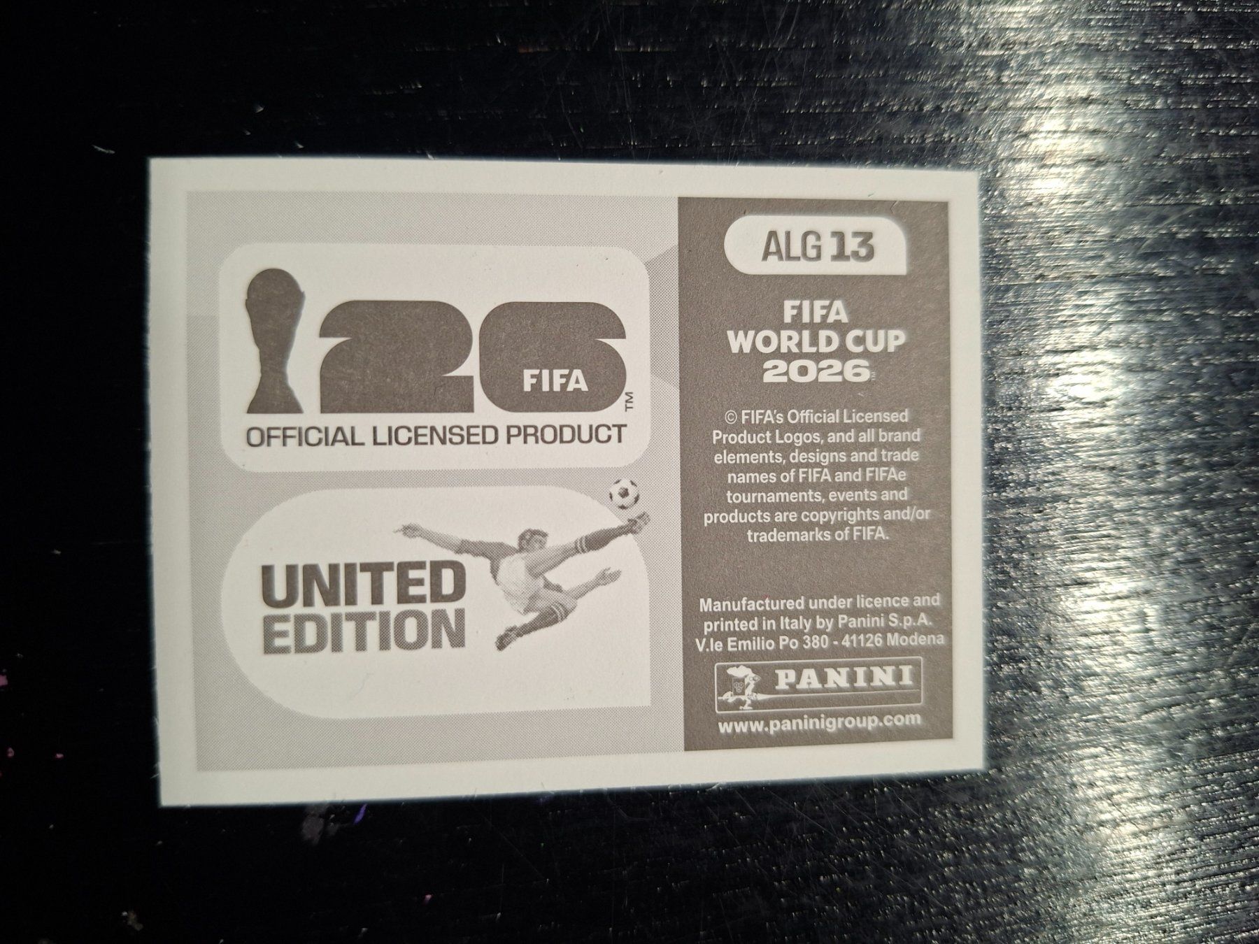 Panini Sammelbilder & Trading cards: Panini FIFA World Cup 2026  ALG 13 – Neu (gemäss Beschreibung) aus Erlinsbach von pfunky 1