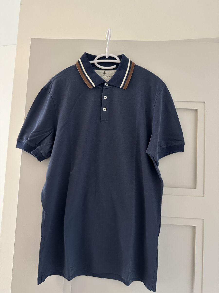 Brunello Cucinelli T-shirt: Brunello Cucinelli Polo Shirt – Usato da Zürich venduto da juz_2t2j 1