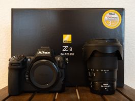 Nikon Z8 Kit + 24-120mm f4 (neuwertig)