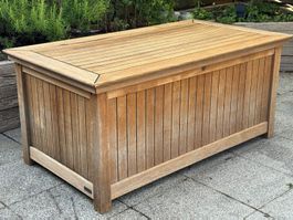 GARPA Gartenbox Teak Holz, guter Zustand 140x80x63cm