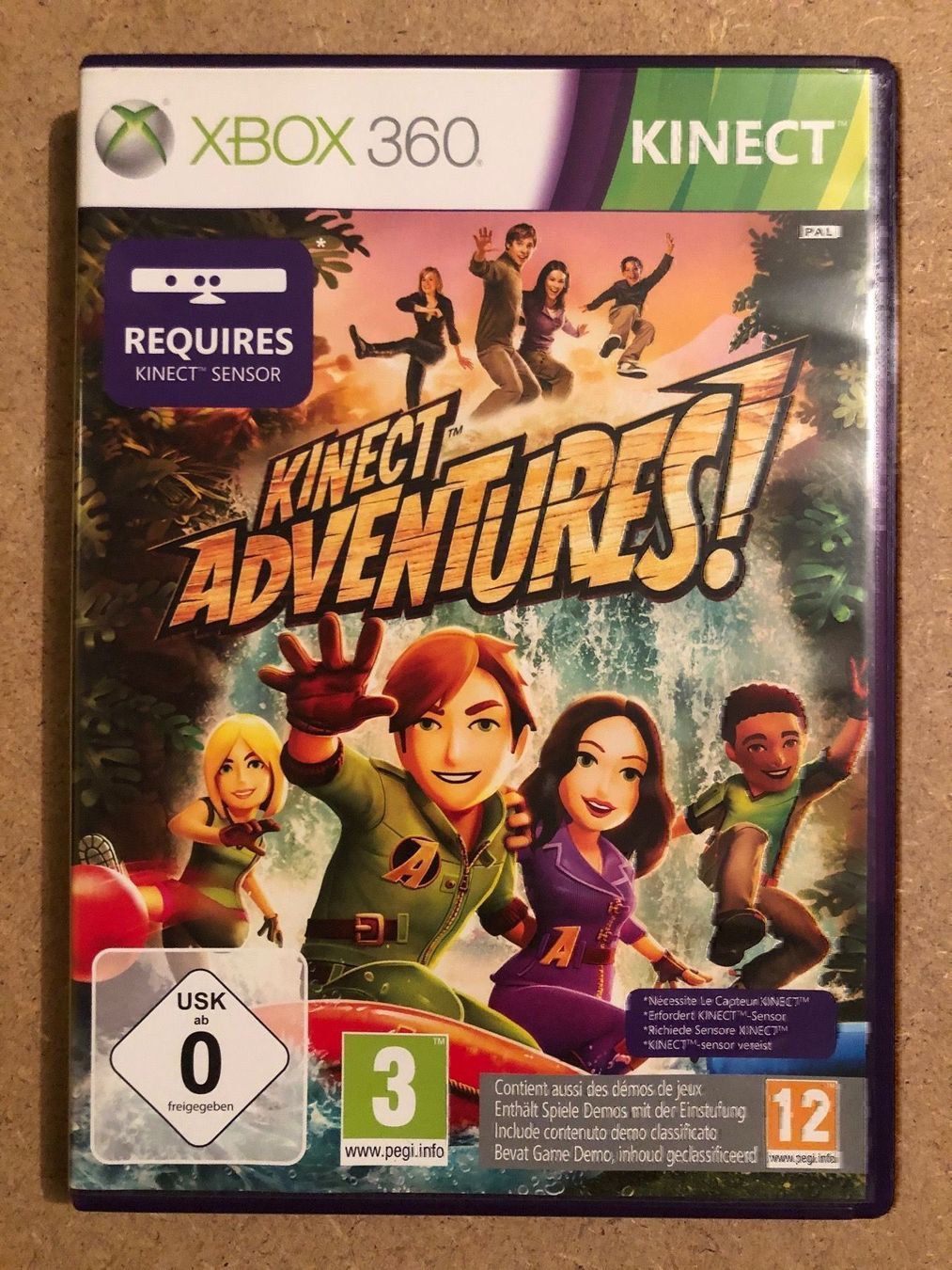 Spiele: Kinect Adventures! für Xbox 360 – Gebraucht aus Kestenholz von Mad18
