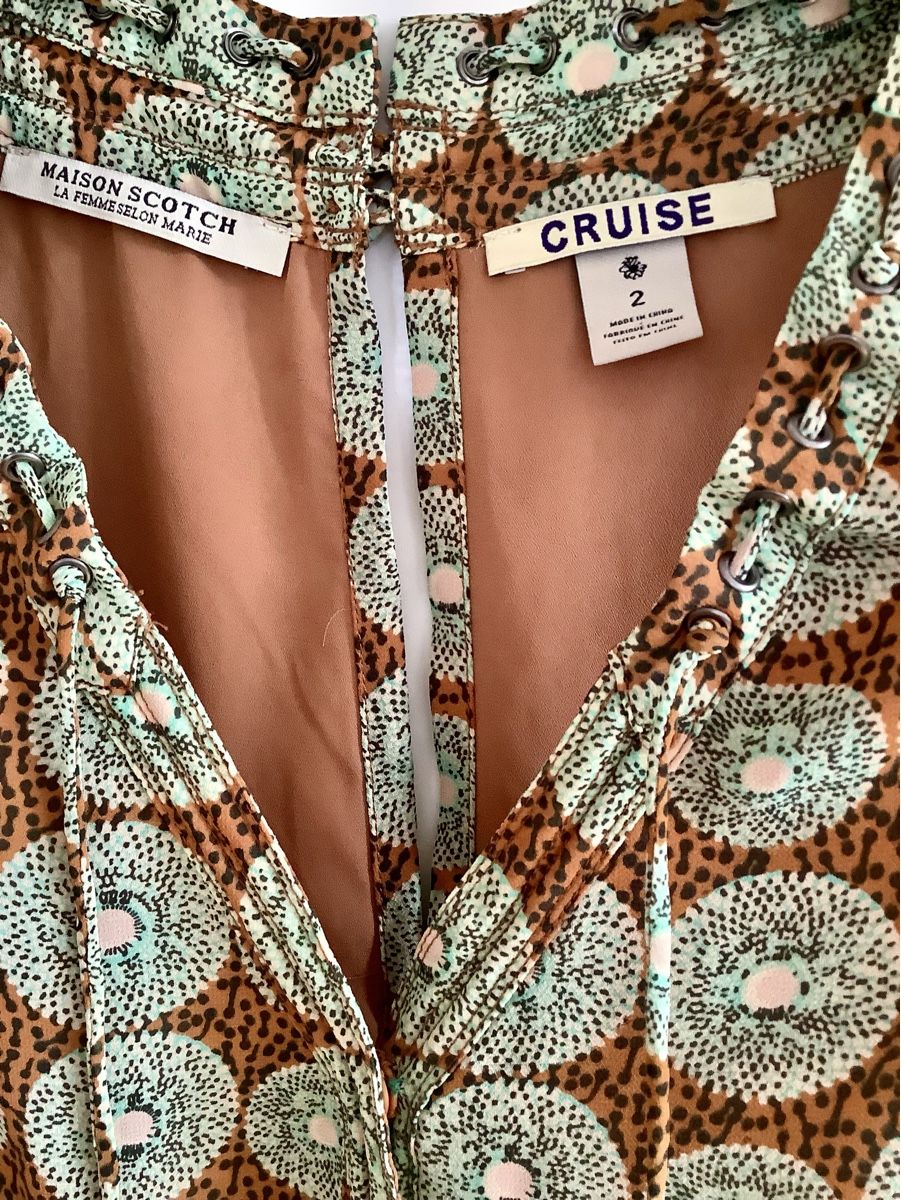 Tute: Scotch & Soda Cruise Combishort gemustert S/M – Usato da Stäfa venduto da loveforeverlove 3