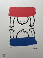 Keith Haring "the Story of red and blue" 51/150