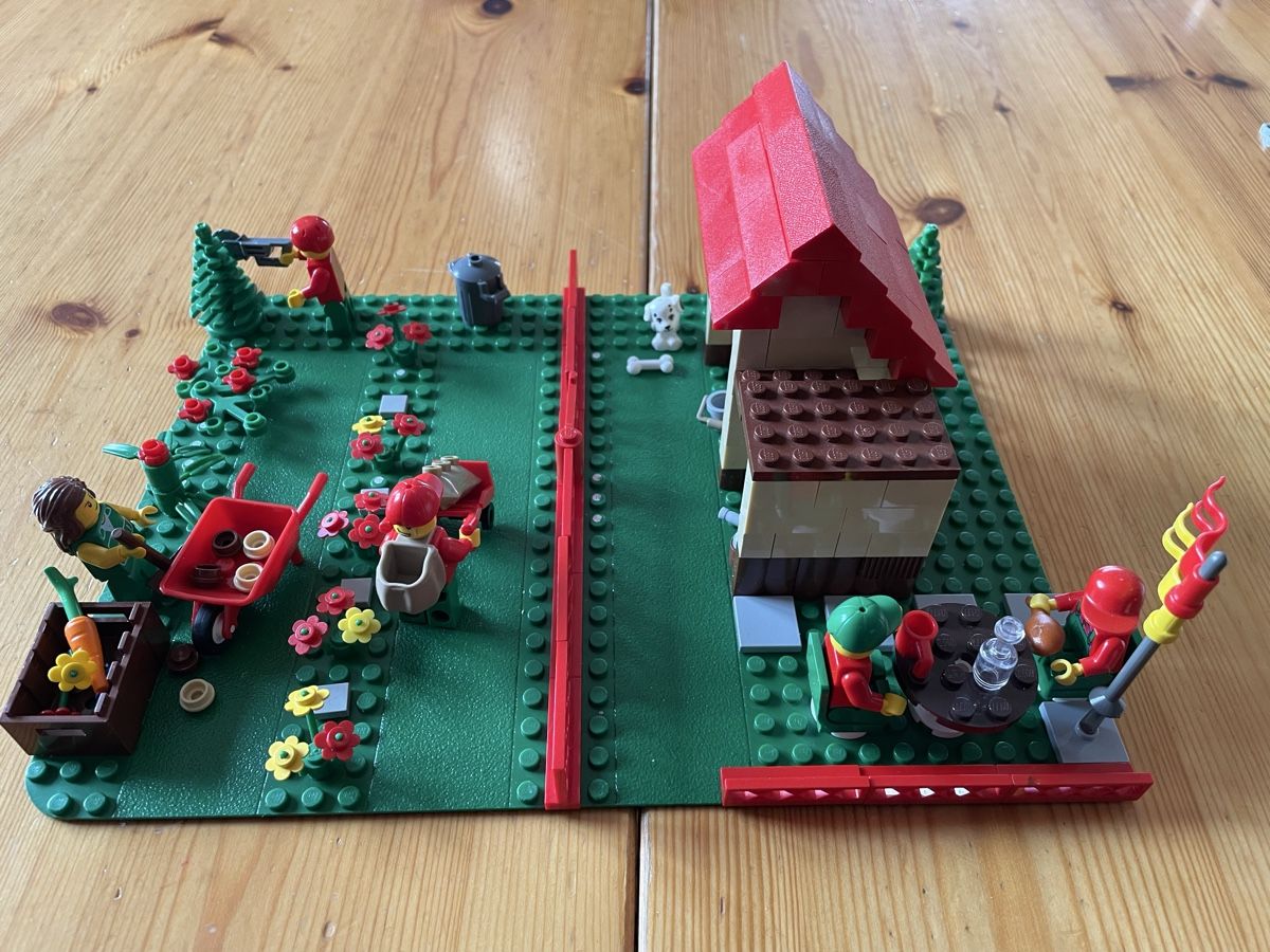 Lego Giocattoli: Lego Garten Schrebergarten 2 – Usato da Gelterkinden venduto da Schatzsucher01 1