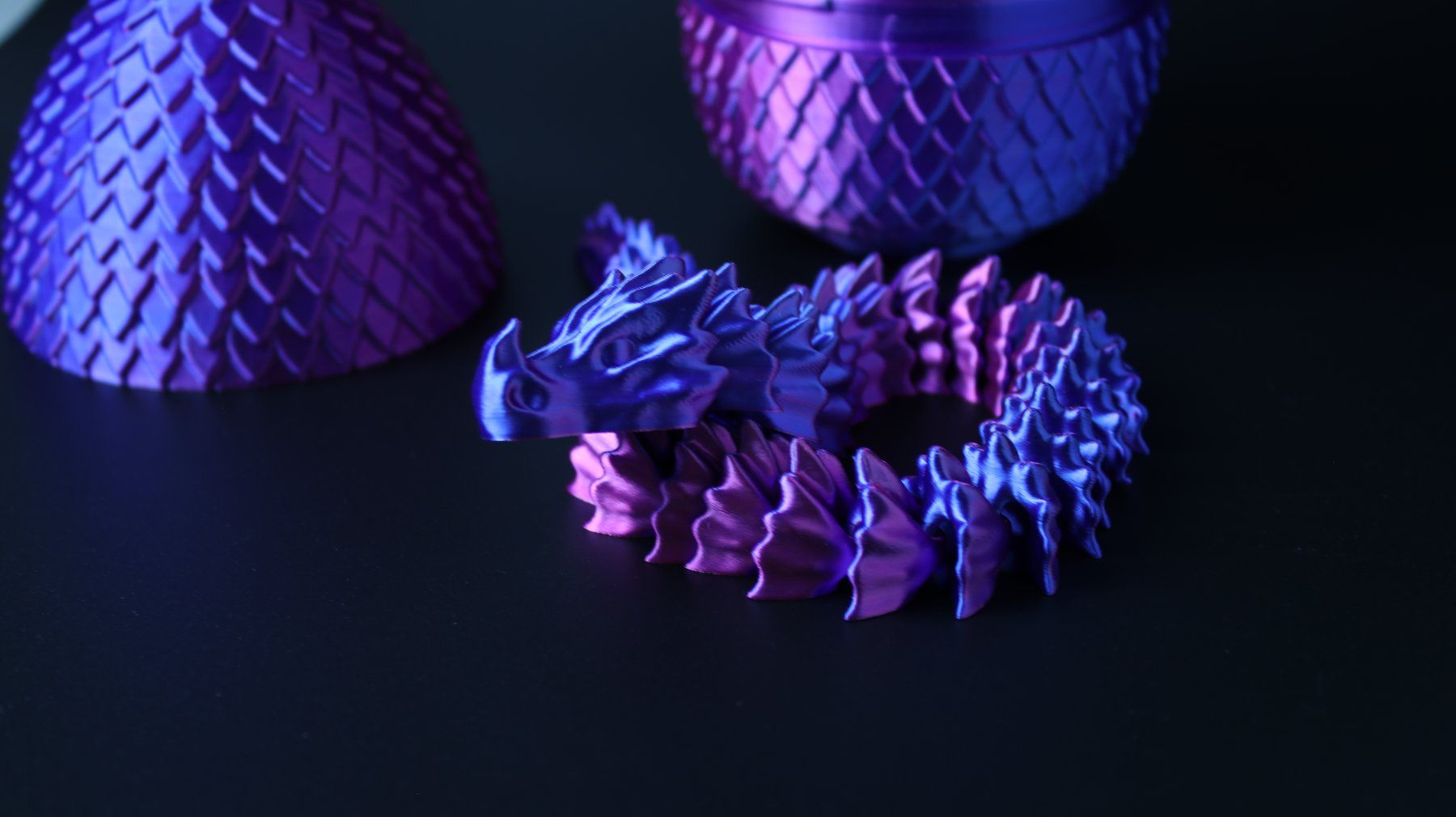 Spielzeuge: Beweglicher Flexi Dragon ink. Dragon Egg – Neu und originalverpackt aus Fruthwilen von speex 1