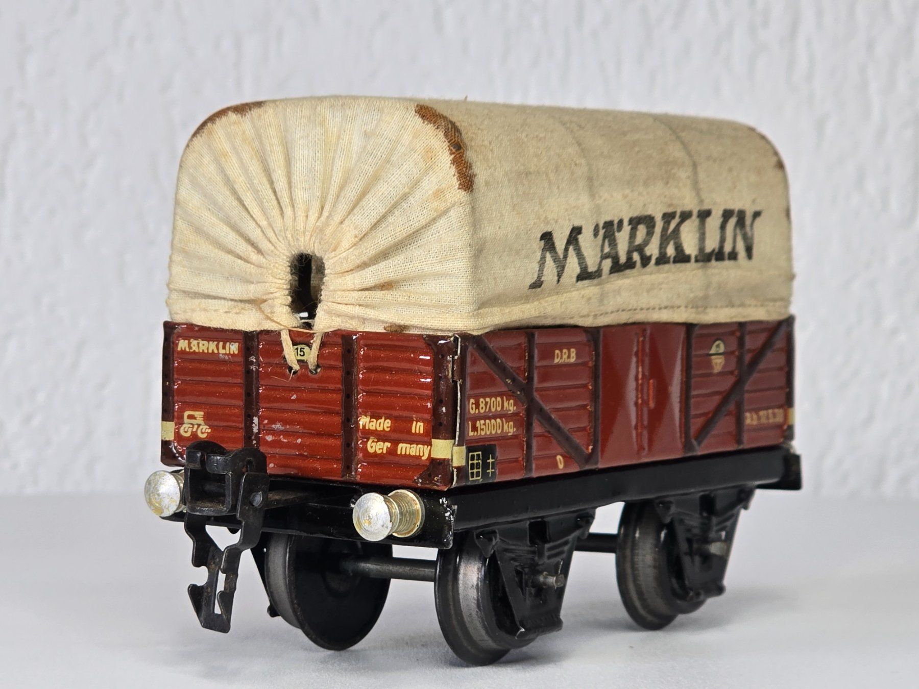 Märklin Modelleisenbahnen: Märklin 1663, Planenwagen, – Gebraucht aus Kloten von Nicola2 5