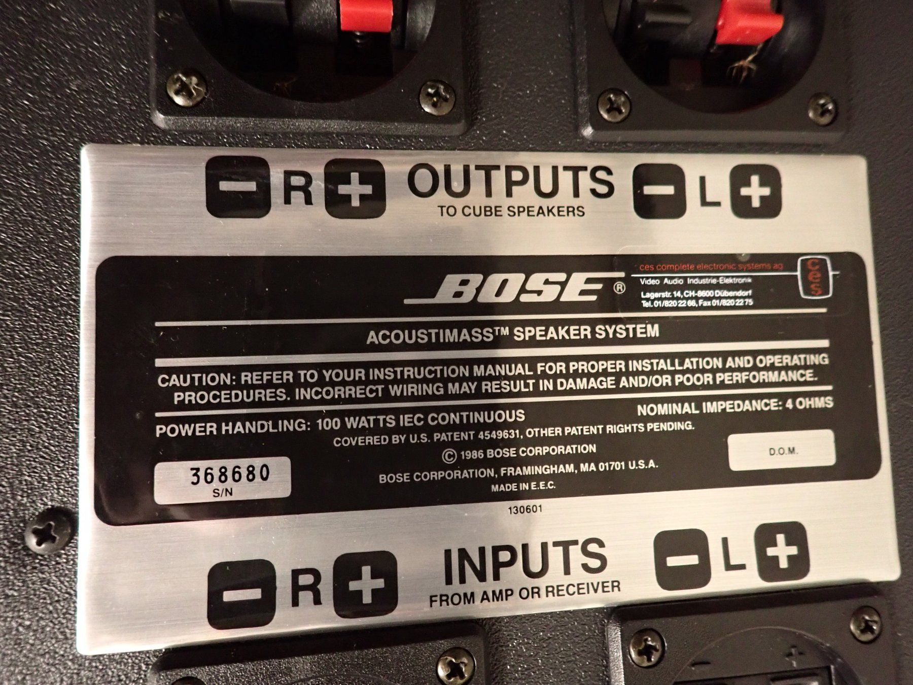 Bose Casse acustiche: BOSE Sub Woofer – Usato da Wallisellen venduto da Mf1000 4