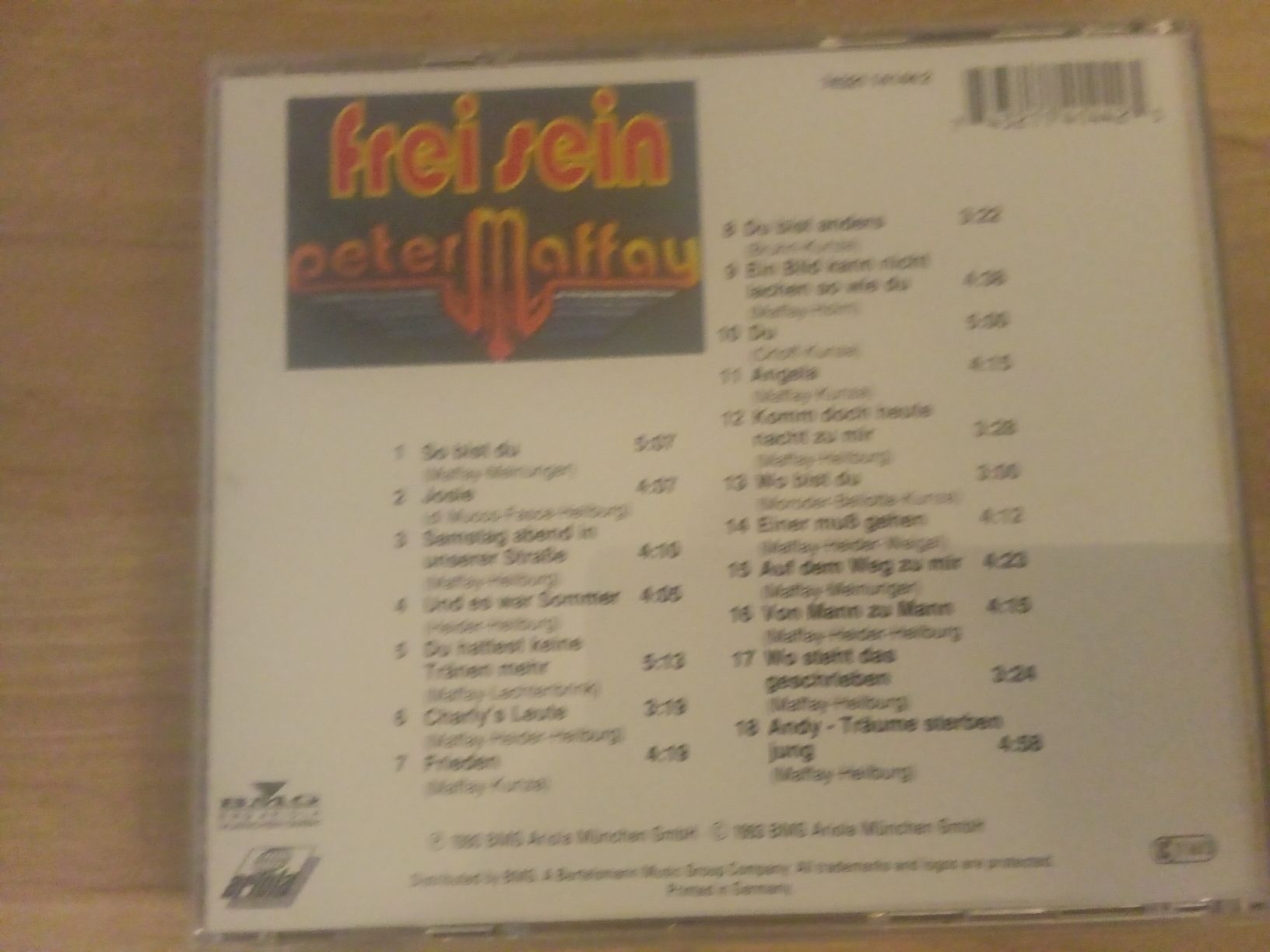 CDs: Peter Maffay – Gebraucht aus Liebefeld von CD-Urs 1
