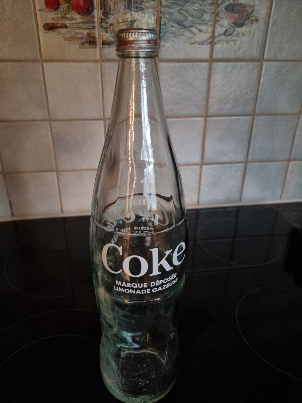 Coca-Cola Altro in Stoviglie & Bicchieri: Coke Flasche 1 Lt.Glas – Usato da Wiedlisbach venduto da rostbudeli