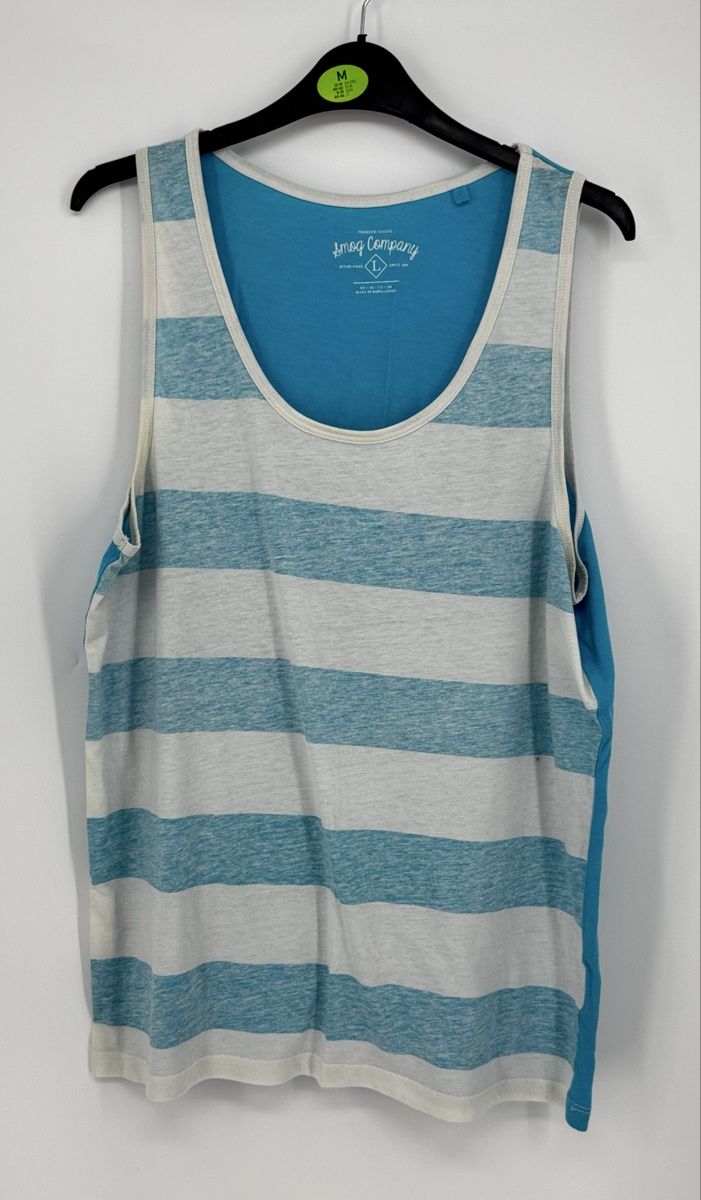 T-shirt: # MAN - Tanktop Gr. L # – Usato da Bolligen venduto da secondhand-with-love