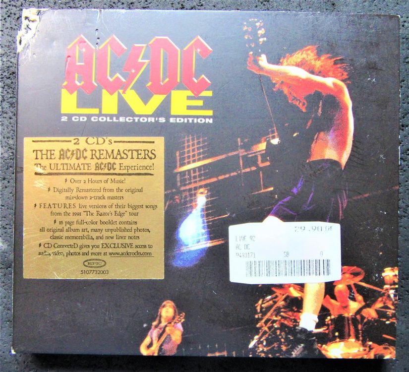 AC/DC LIVE 2CD Collector's Edition Renas (Gebraucht) in Ettingen für ...