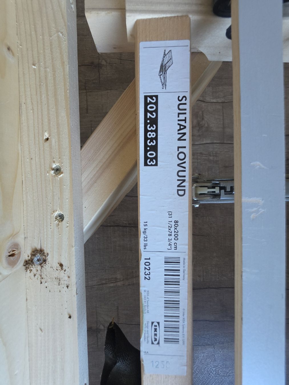 Ikea Reti a doghe: 2x Lattenrost Sultan Lovund 80x200 – Usato da Montlingen venduto da Eifach_nur_Bellinda 2