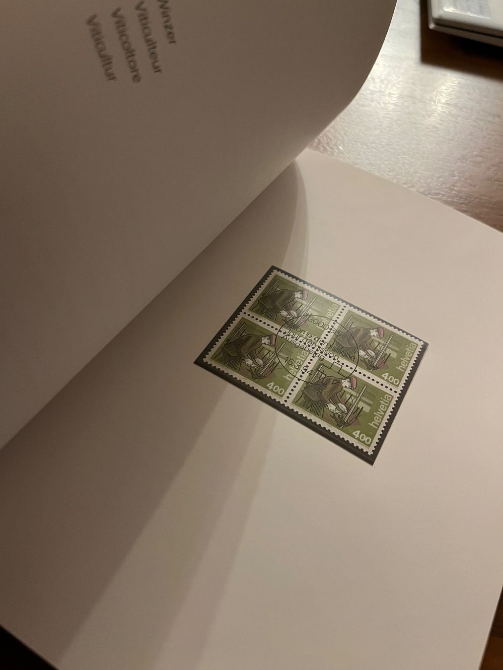 Album: Die Briefmarken der Schweiz 1994 Buch Sammlung – Nuovo (secondo la descrizione) da Zürich venduto da engebrunau 3