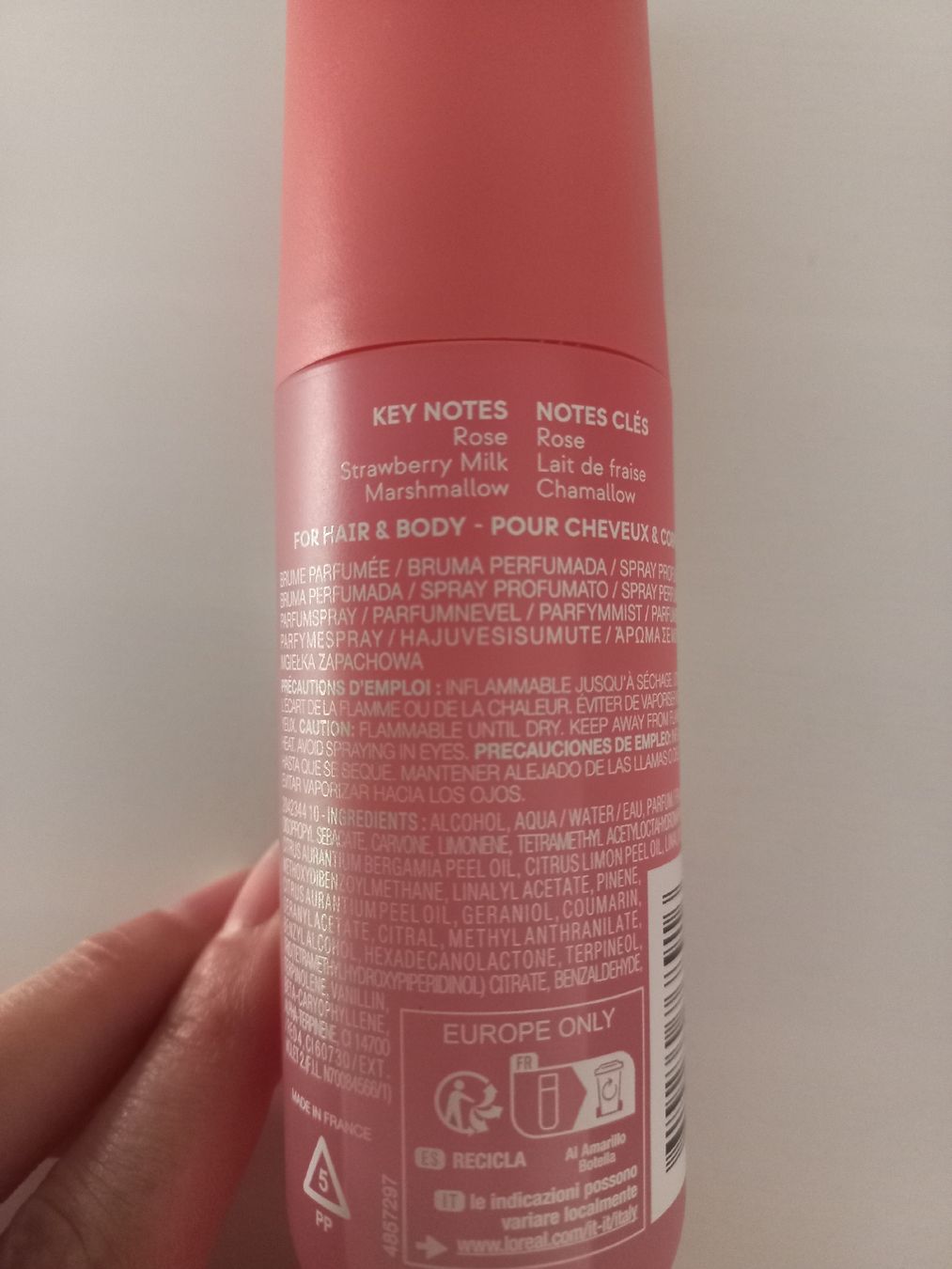 Cacharel Parfum & Eau de Toilette: Brume cacharel rose mallow – Neu (gemäss Beschreibung) aus Le Landeron von Liline89 2