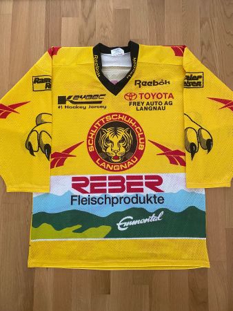 ORIGINAL SC LANGNAU TRIKOT 1995/96 SCL TIGERS XL
