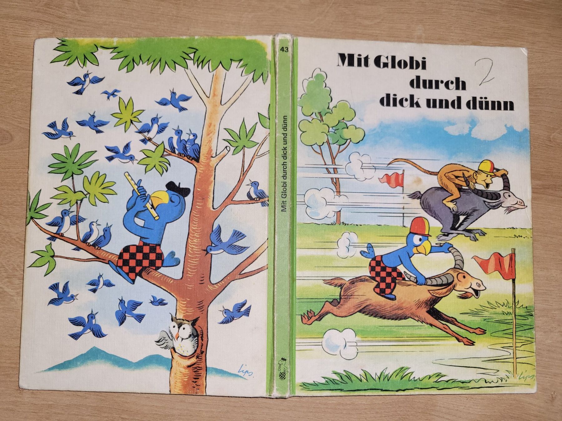 Libri: Mit Globi durch dick und dünn-Nr.43 – Usato da Niederuzwil venduto da 333x333