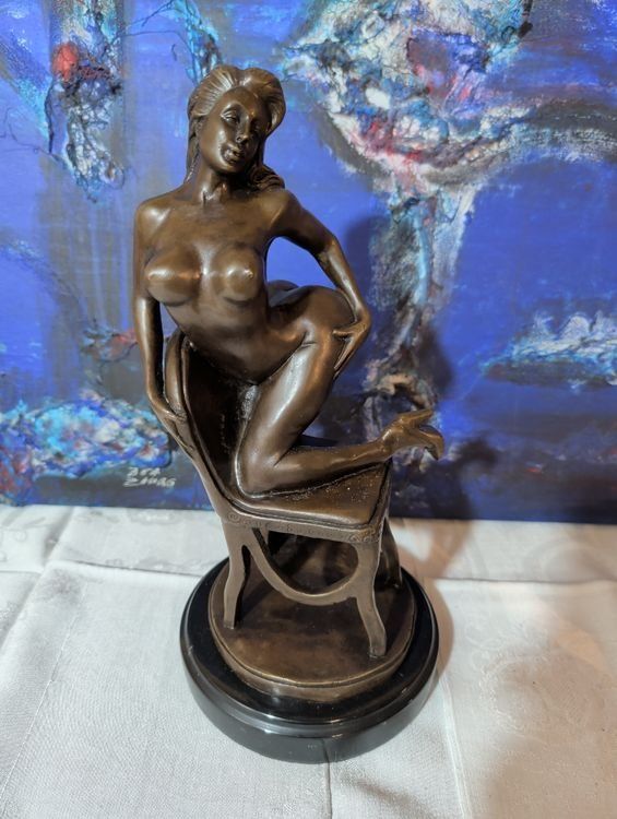 Statuette: Erotik Bronze Lady – Usato da Vilters venduto da Flohmi2020