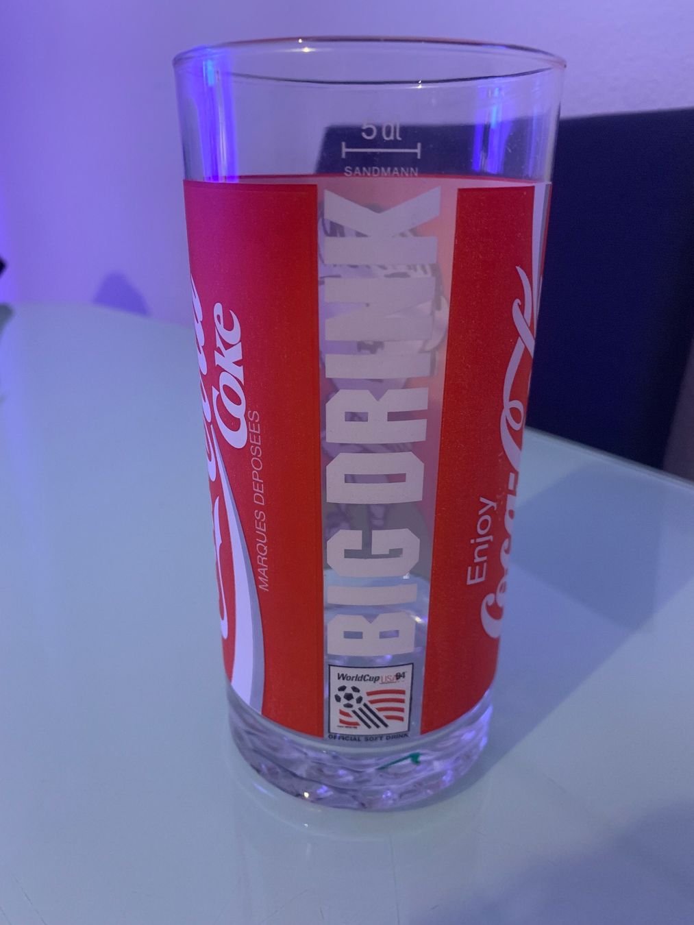 Coca-Cola Bicchieri: Verre Coca Collector 1994 – Usato da Neuchâtel venduto da Aquila99 2