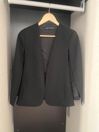 Zara Woman Blazer schwarz XS – elegant & minimal