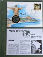 Münzbrief Brasilien 🇧🇷 1984