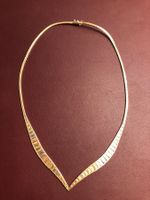 Seltene Damenkette aus 18 Karat TRICOLOR Gold Au 750