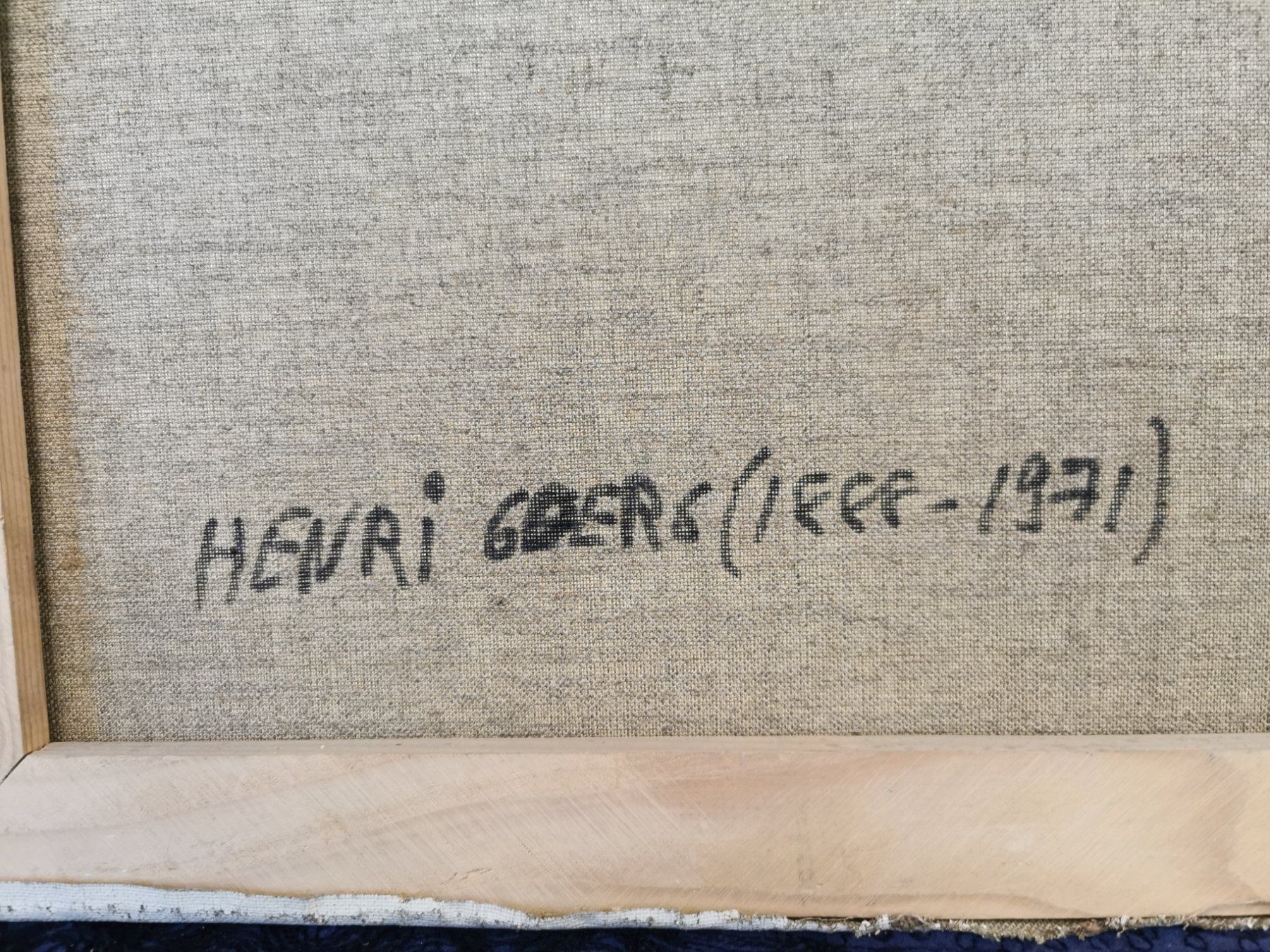 Dipinti: HENRI GOERG (1888-1971) – Usato da Genève venduto da Qanil77 6