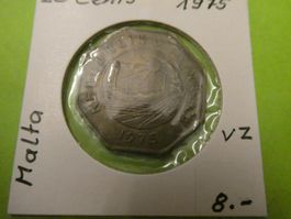 Malta 1975, 50 Cents     vz.