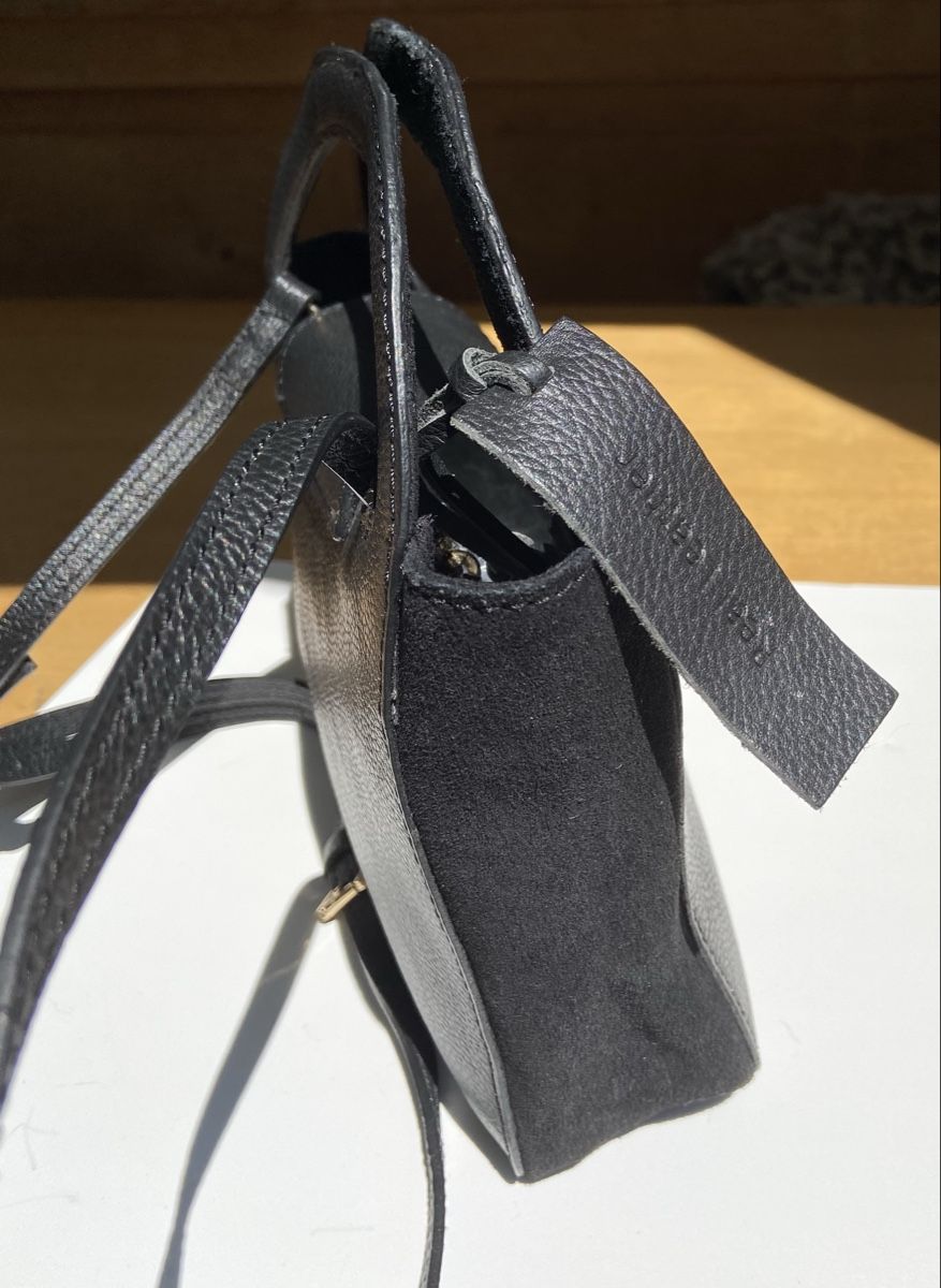 Borse da donna: Handtasche Tasche Leder schwarz – Nuovo (secondo la descrizione) da Fislisbach venduto da KolibriSecondhand 3