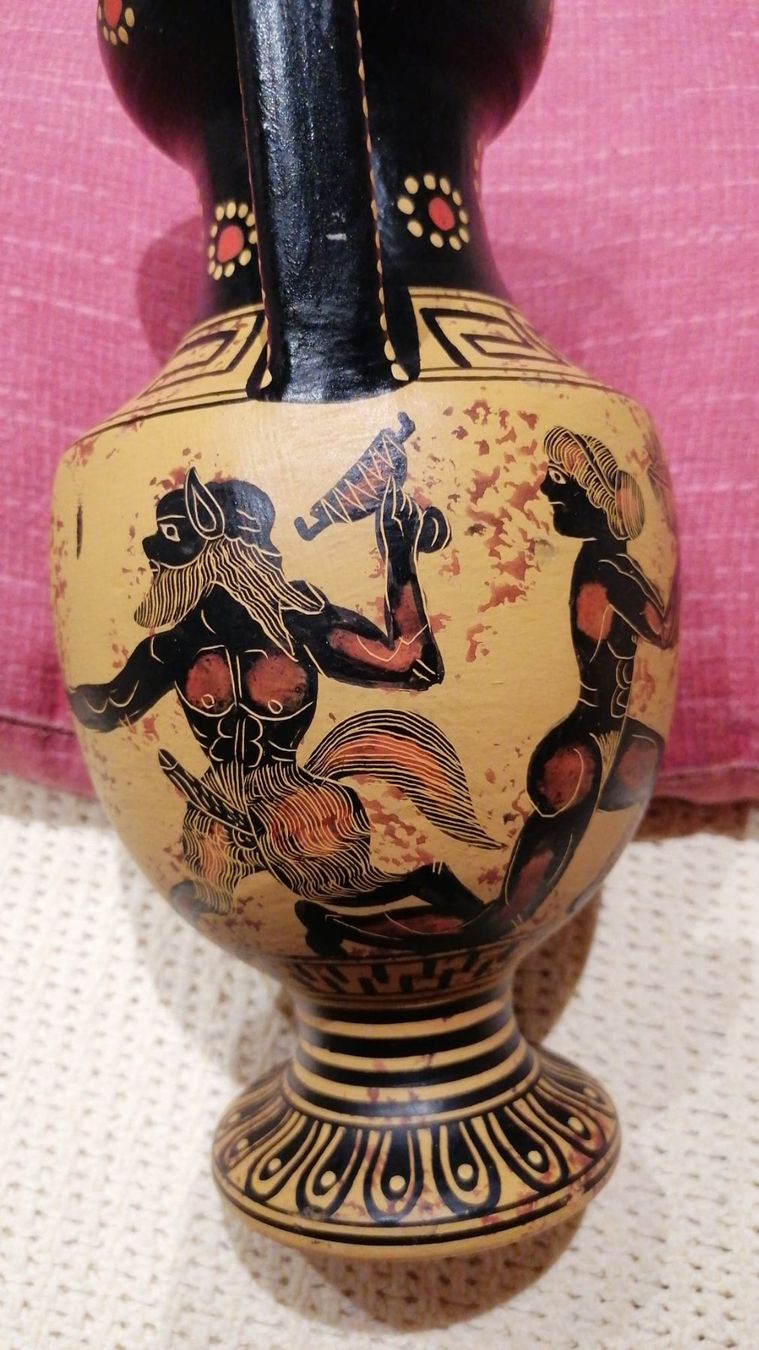 Caraffe: Vier schöne Amphoren aus Knossos – Usato da Grächen venduto da Hel7890 4