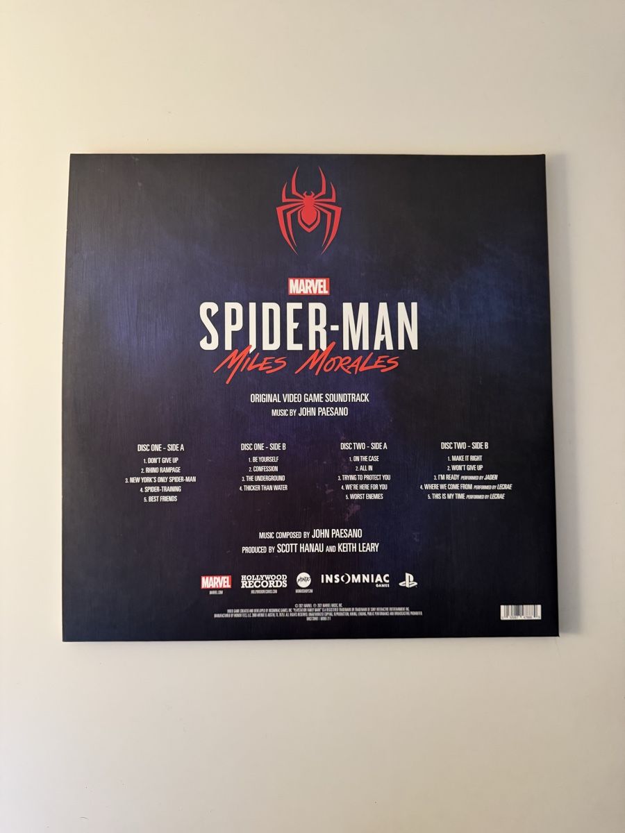 Schallplatten: Vinyle Spider-Man Miles Morales OST – Gebraucht aus Ecublens VD von Kenan1024 1