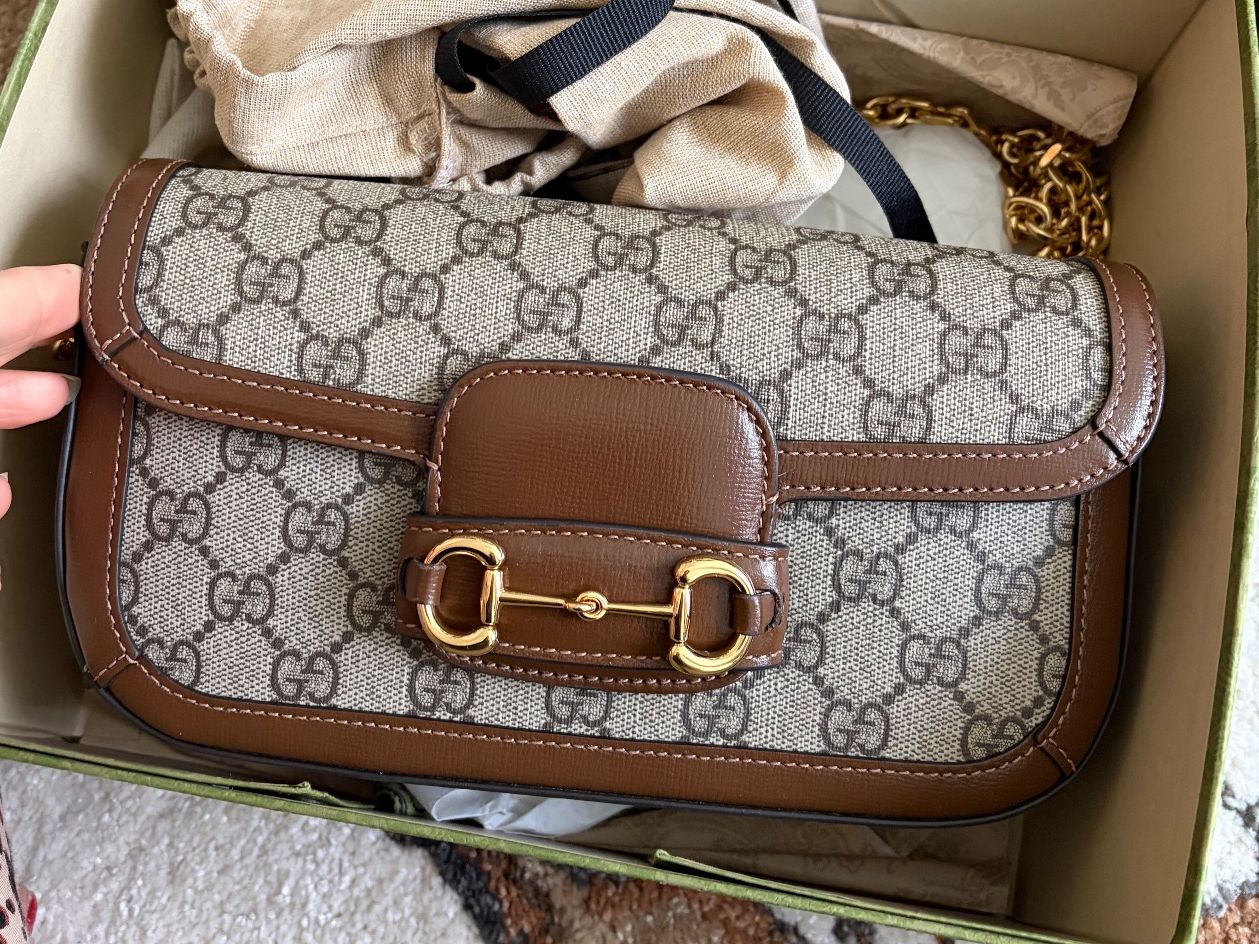 Gucci Borse da donna: Gucci Horsebit 1955 Small Shoulder Bag – Nuovo (secondo la descrizione) da Zumikon venduto da can_8zp6 3