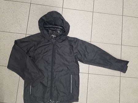 Regenjacke schwarz Gr 164 KTEC