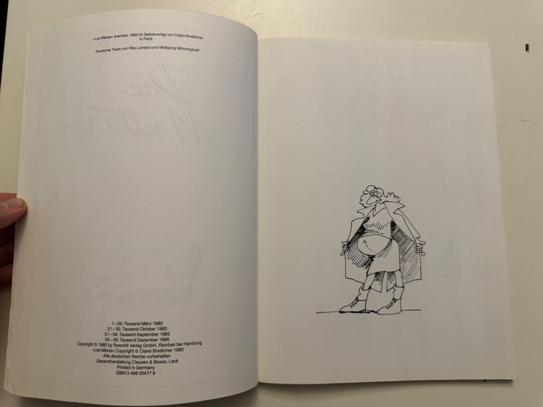Comics: Die Mütter - Claire Bretecher - Rowohlt – Gebraucht aus Münsingen von Ganjam 3
