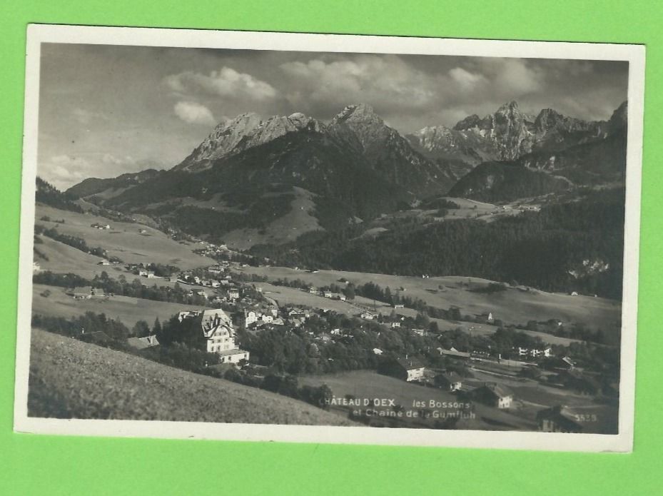 Cartoline postali: Château Oex – Usato da Zürich venduto da t24_de