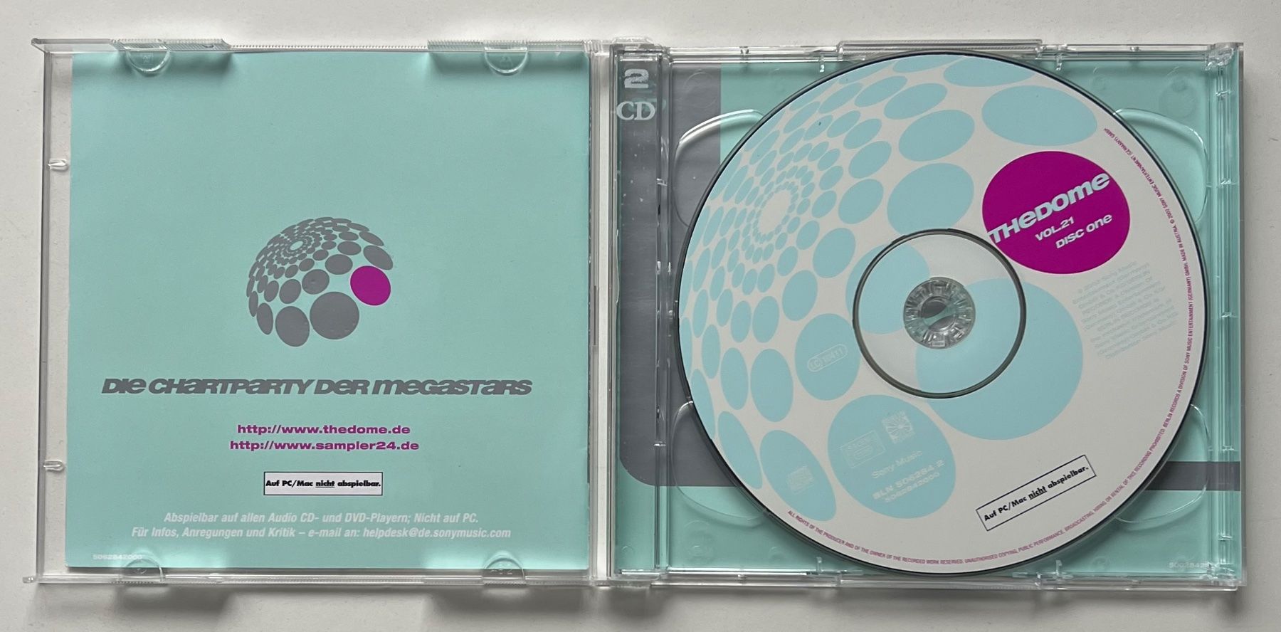 CD: The Dome / Vol. 21 (Doppel CD) – Usato da Näfels venduto da rottabi 2