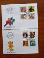 FDC 1er jour Pro Patria 1991 et 1992