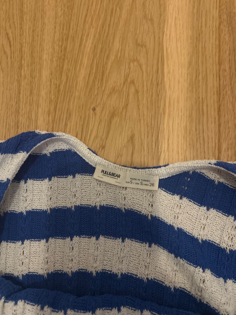 Vestiti: Pull&Bear Kleid, blau/weiss gestreift, Gr. S, Sommer – Usato da Grafstal venduto da cleliadea 1
