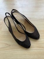 Elegante Damen Schuhe Gr. 38, Ledersohle, wie neu