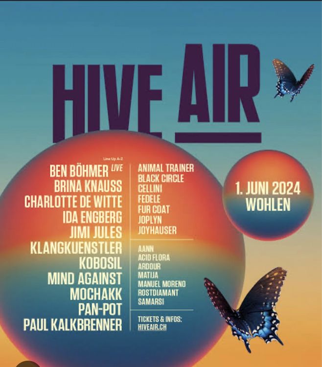 Hive Air 2024 Ticket | Kaufen auf Ricardo